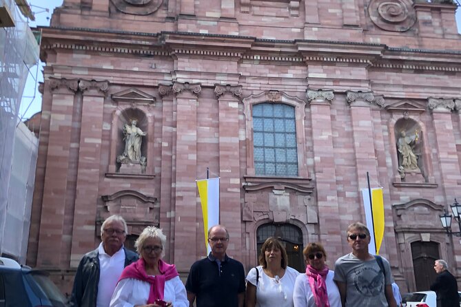 Heidelberg old Town Tour. - Market Square, Town Hall, and Jesuitenkirche