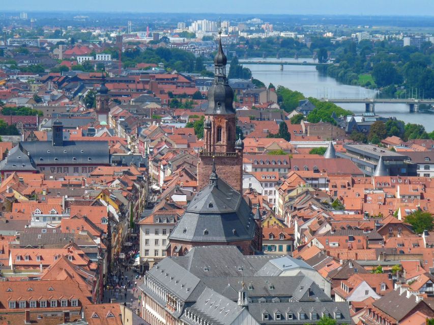 Heidelberg: Old Town Tour Including Castle Visit - Corn Market and the famous castle backdrop
