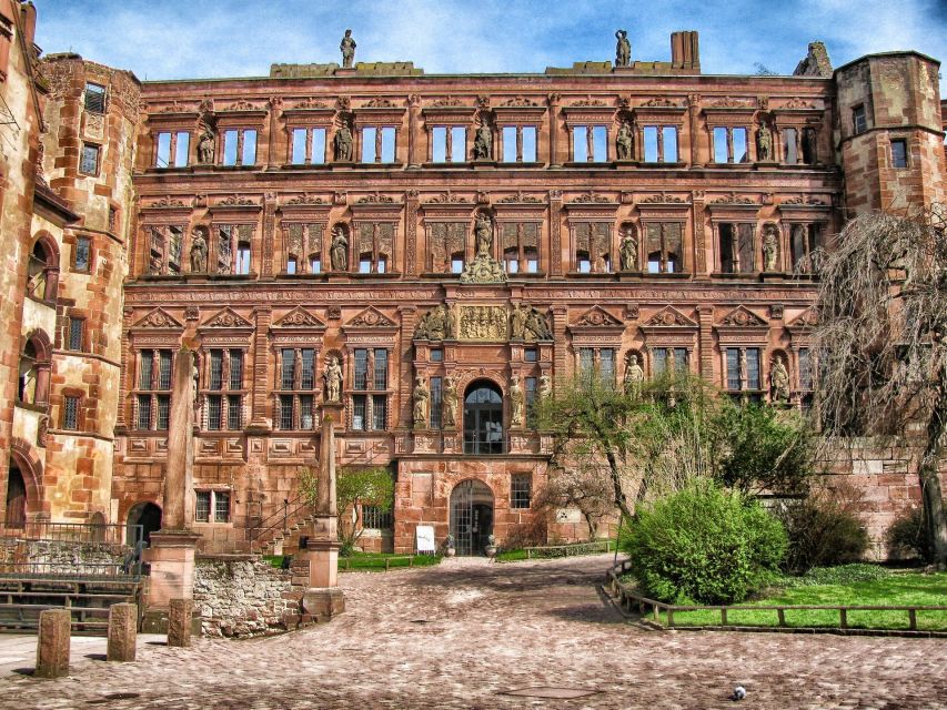 Heidelberg: Old Town Tour Including Castle Visit - Entering Heidelberg Castle by funicular