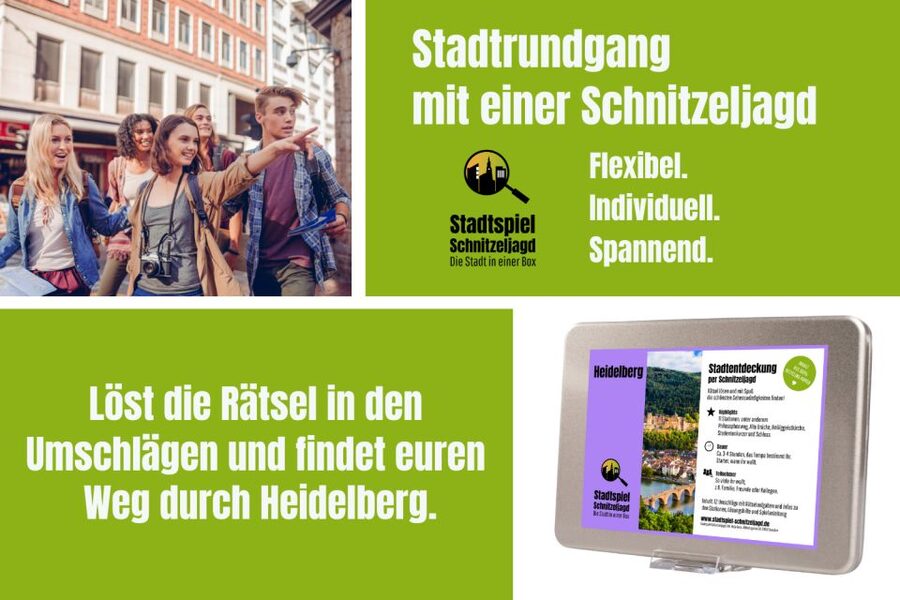 Heidelberg: Scavenger Hunt Self-Guided Tour - Starting at Bismarckplatz