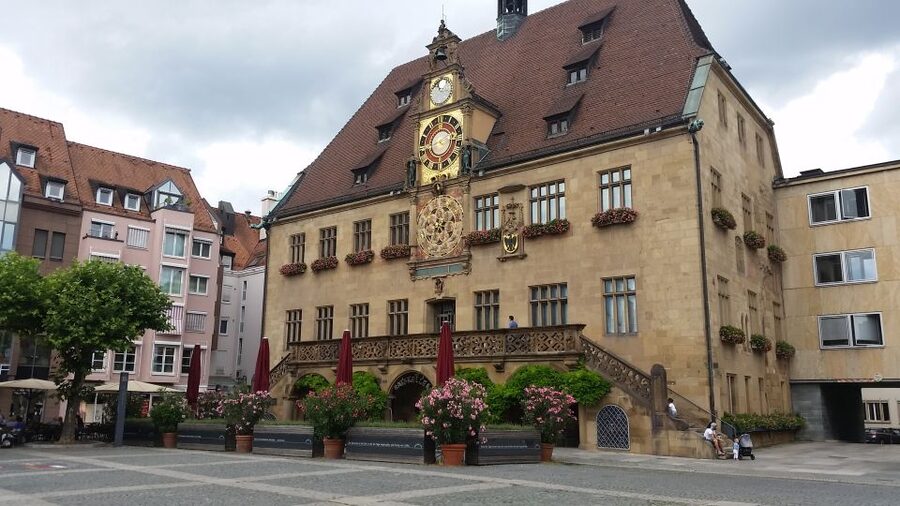 Heilbronn: 24h Hop-on Hop-off City Sightseeing Bus Tour - Stop 11 at the pier and the Neckar Mile