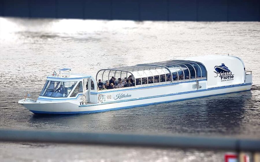 Heilbronn: Boat trip on the Neckar - Starting at the Marrahaus landing stage