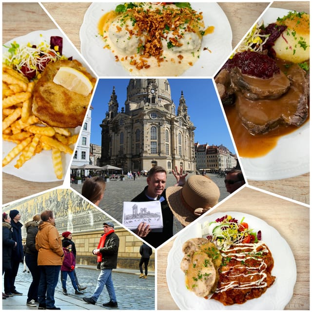 Historical tour of the old town including a Saxon dinner - Starting beneath the QF Passage