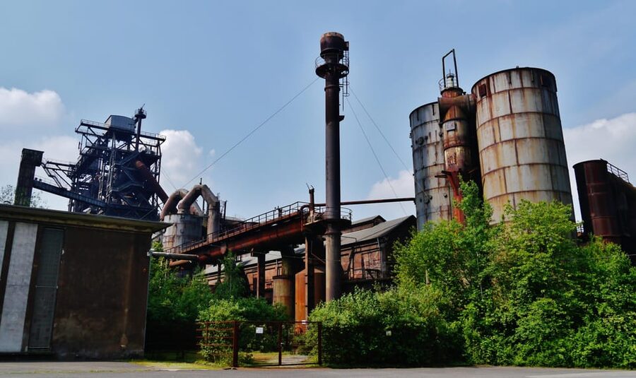 Hut tour Duisburg-Nord Landscape Park - The new life of an old steelworks