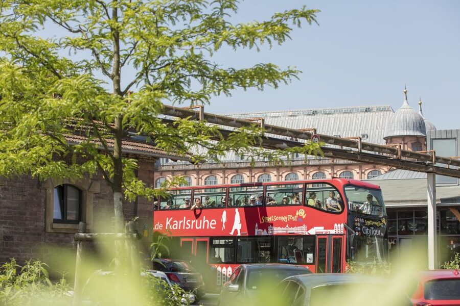 Karlsruhe: 24-Hour Hop-On Hop-Off Sightseeing Bus Ticket - ZKM and the Municipal Gallery