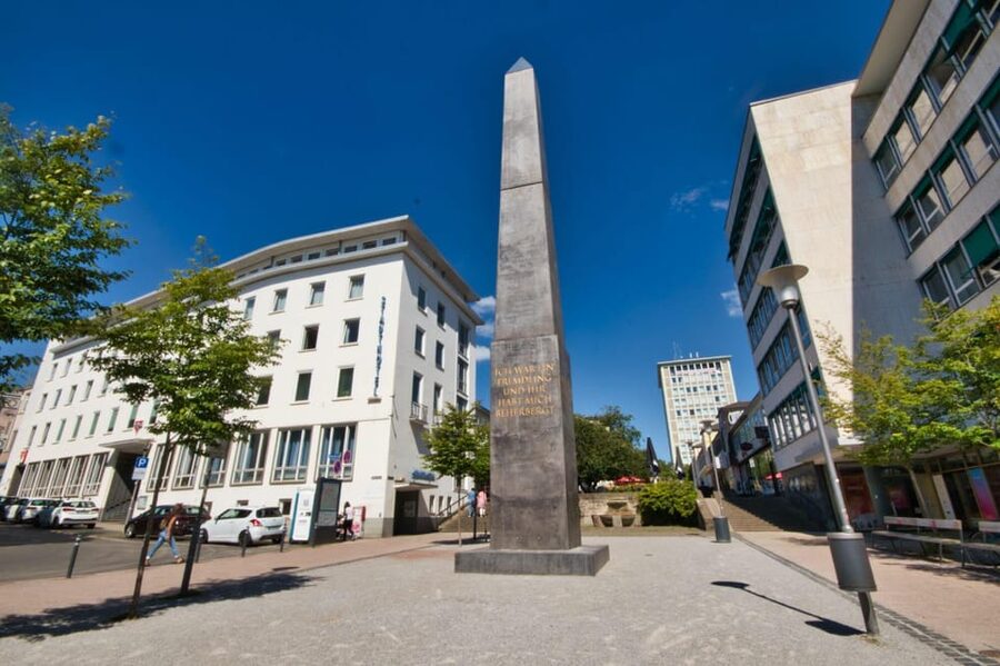 Kassel Old Town Audio Rally by P.I. Sir Peter Morgan - The market hall adds a less polished stop