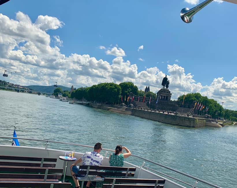 Koblenz: 2-Hour Sightseeing Cruise on the Rhine - Commentary, comfort, and the outdoor deck