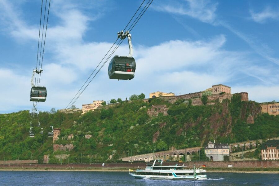 Koblenz: Rhine Valley Castle Sightseeing Cruise - The Rhine and Moselle meeting at the Deutsches Eck