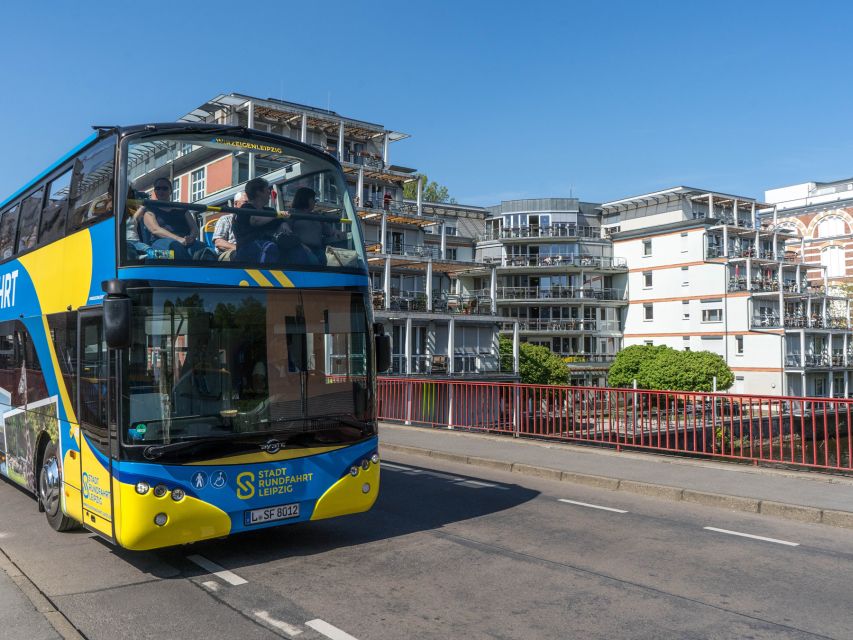 Leipzig: 13-Stop Hop-on/Hop-off Bus Ticket - Key points at a glance
