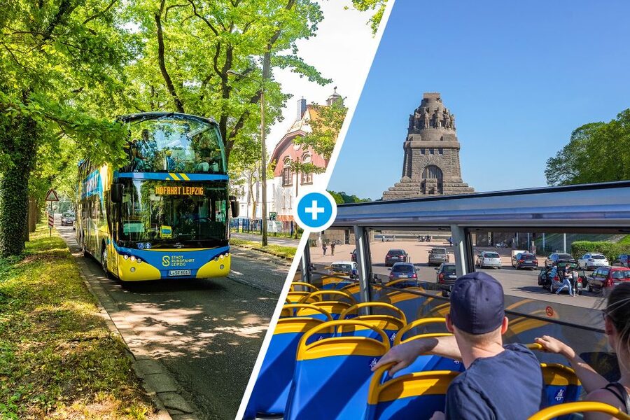 Leipzig: 13-Stop Hop-on/Hop-off Bus Ticket - Starting at Goethestraße near Leipzig Hbf