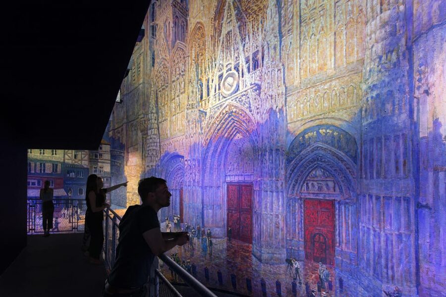 Leipzig: 360° Panorama THE CATHEDRALE OF MONET ticket - Why the oil-painting process matters