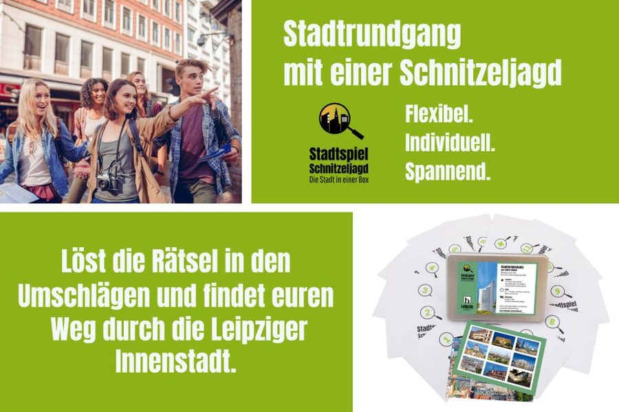 Leipzig City Centre: Scavenger Hunt Self-Guided Tour - Key points at a glance