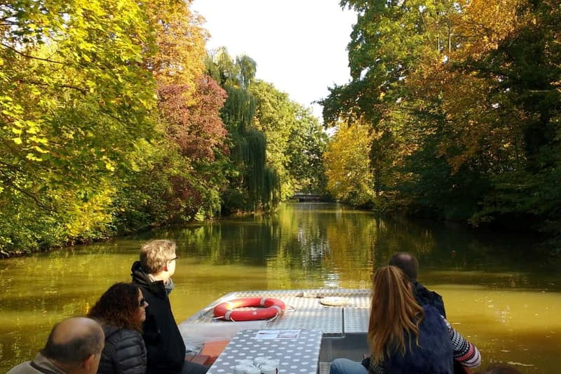 Leipzig: City History Canal Sightseeing Tour on a Motorboat - Passing the Baedeker family villa