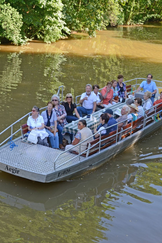 Leipzig: Floodplain Forest & City River Cruise - At the Palmengartenwehr and Elster flood bed