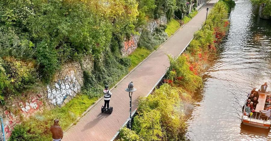 Leipzig: Segway City Tour - Discover Sights, Parks & History - Commentary without constant stopping
