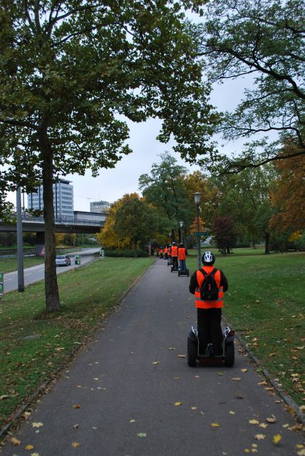 Mannheim: Segway Tour along the Neckar River - Getting comfortable before the river route