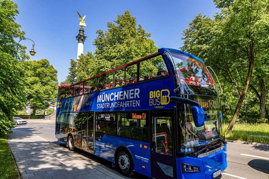 Munich: Big Bus Hop-On Hop-Off Sightseeing Bus Tour - Nymphenburg Palace and its gardens
