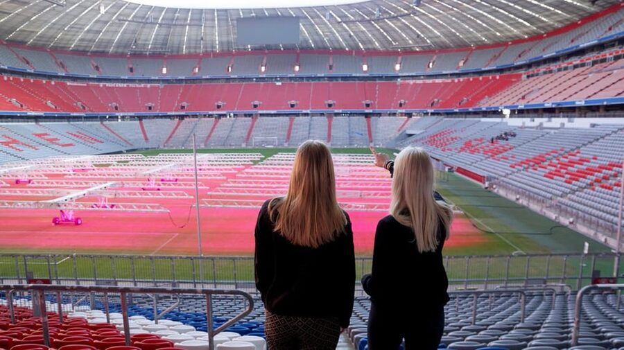 Munich: FC Bayern Museum + Arena View - Arriving at the FC Bayern Museum reception