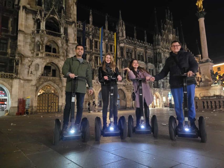Munich: Guided City Highlights Night Tour by Segway - Siegestor, Königsplatz, and the city’s grand scale