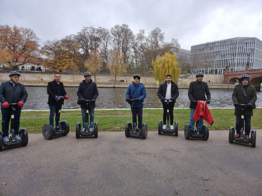 Munich: Guided City Highlights Night Tour by Segway - The English Garden and the Eisbach surfers