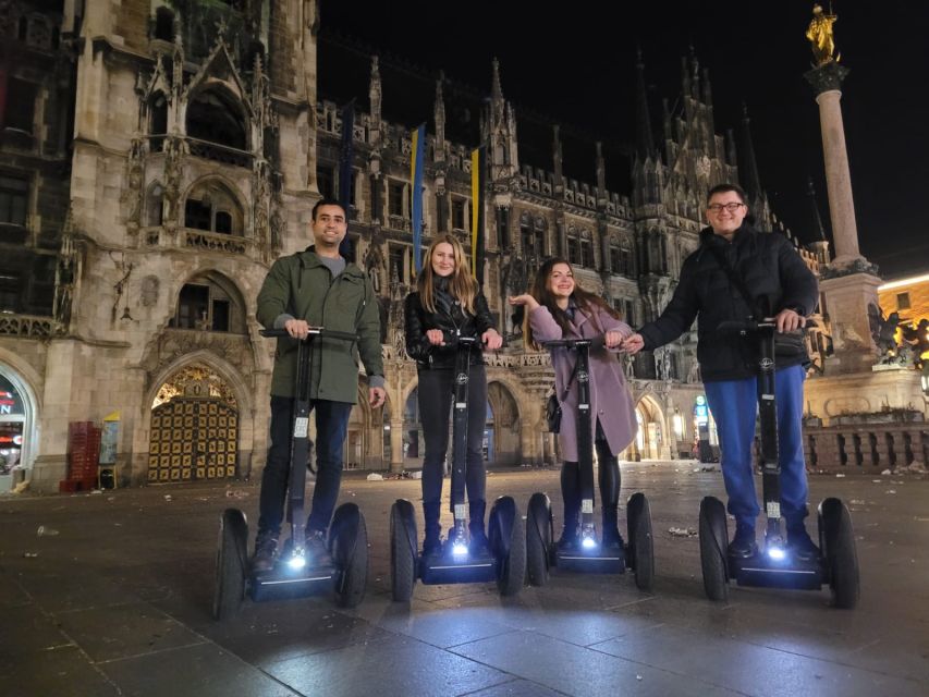 Munich: Guided City Highlights Night Tour by Segway - Starting with Segway training and safety