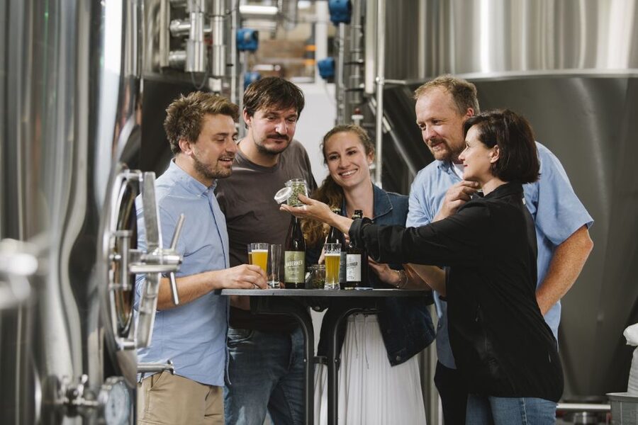 Munich: Hands-On Brewery Tour & Tasting of 4 Organic Beers - Starting with malt, hops, and the brewing process
