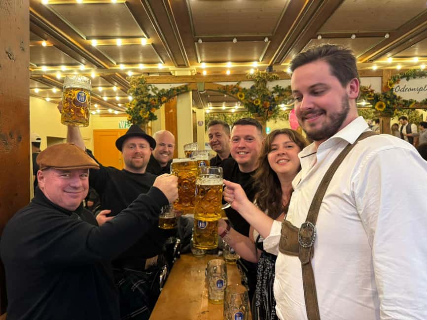 Munich: Oktoberfest Big Beer Tent Evening Table Reservation - Six and a half hours inside the beer tent