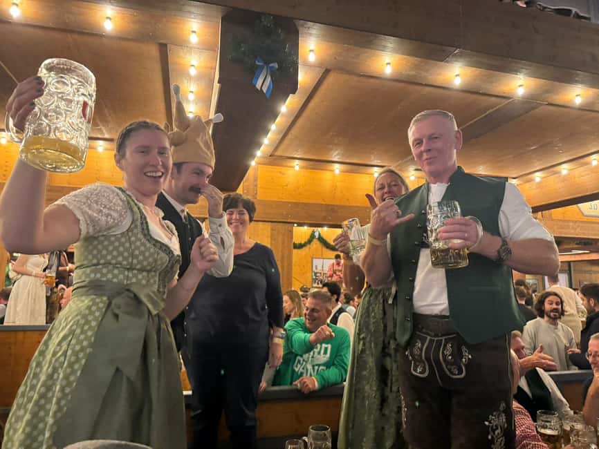 Munich: Oktoberfest Big Beer Tent Evening Table Reservation - The real value at $453 per person