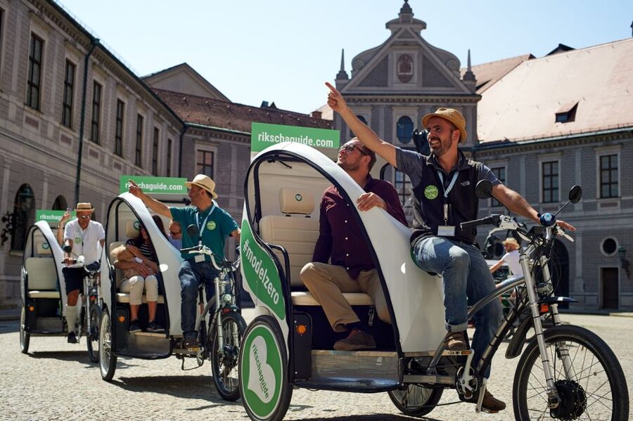 Munich: Old Town and English Garden Rickshaw Tour - Guides make or break this kind of tour