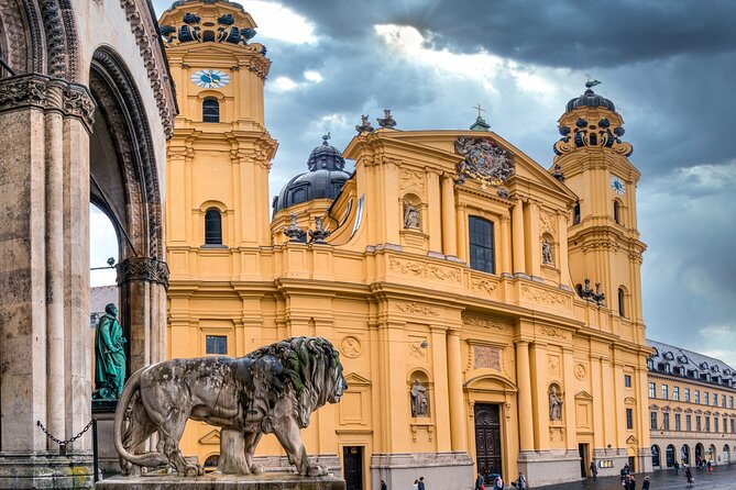Munich: Old Town Highlights Private Walking Tour - Odeonsplatz and Theatine Church on the 4-hour route