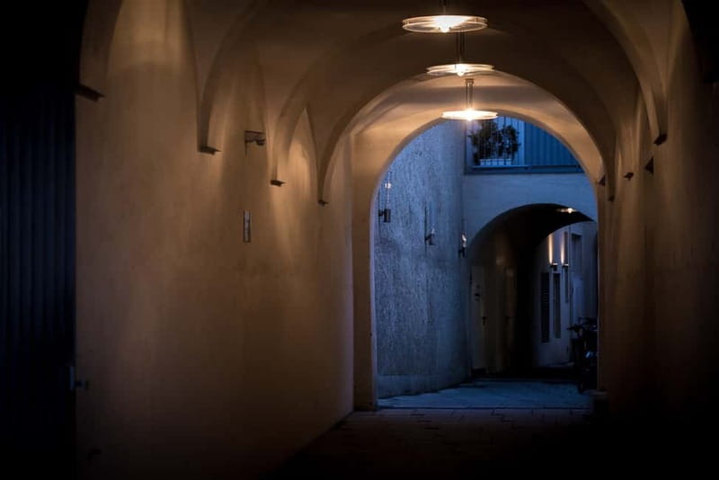 Munich: Raven Black Witches and Executioners Walking Tour - Meeting Frauenkirche between the two towers