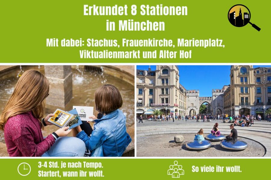 Munich: Scavenger Hunt Self-Guided Tour for Children - Age fit: strongest for children from 6 to 12