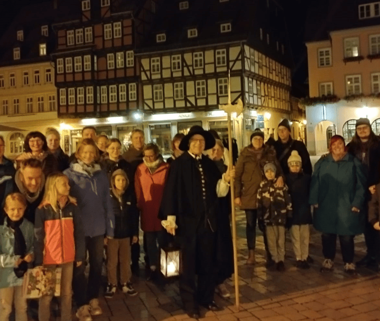 Night Watchman Tour through Quedlinburg - Following the half-timbered streets