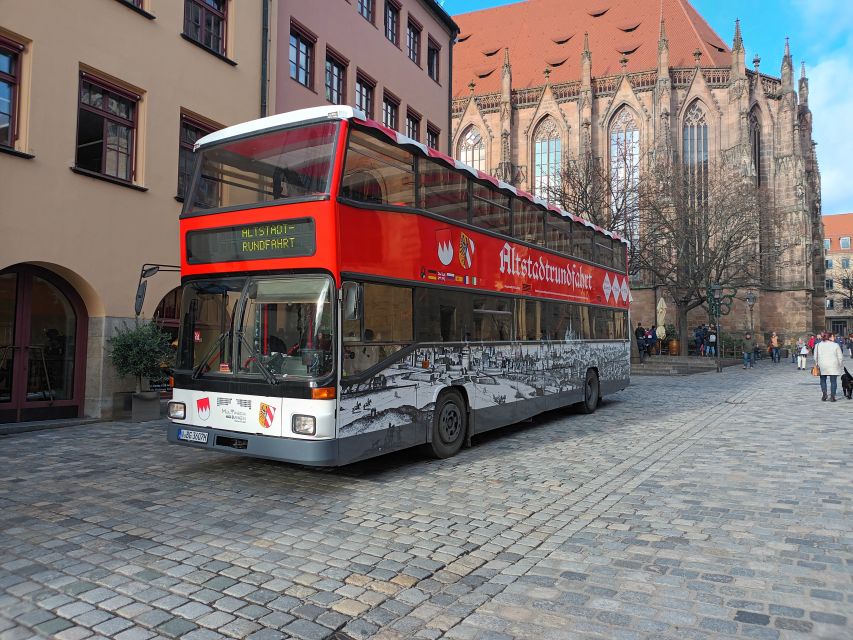 Nuremberg: Old Town Guided Tour By Bus - Audio commentary, languages, and the German-speaking driver