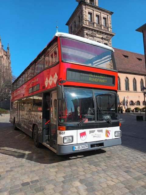Nuremberg: Old Town Guided Tour By Bus - Open roof, weather, and choosing your seat