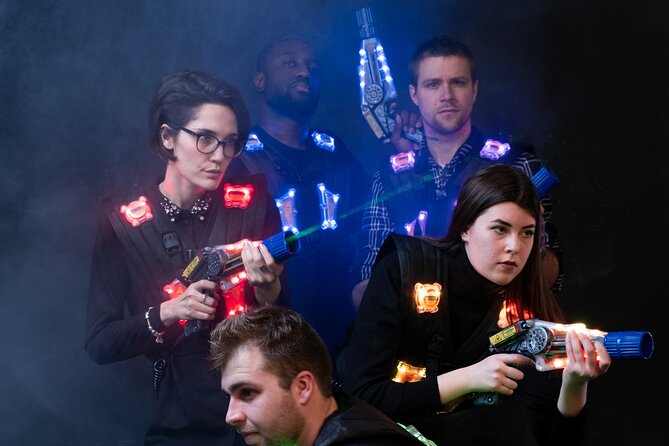 Premium Zone Lasertag in Berlin - Inside one 20-minute laser tag round