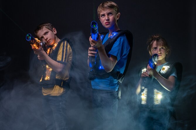 Premium Zone Lasertag in Göppingen - Three rounds with breaks between them
