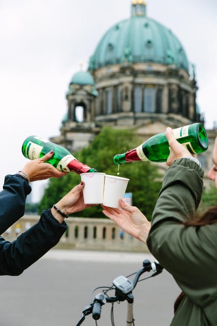 Private Berlin Street Food Bike Tour - A beer garden stop with one included beverage