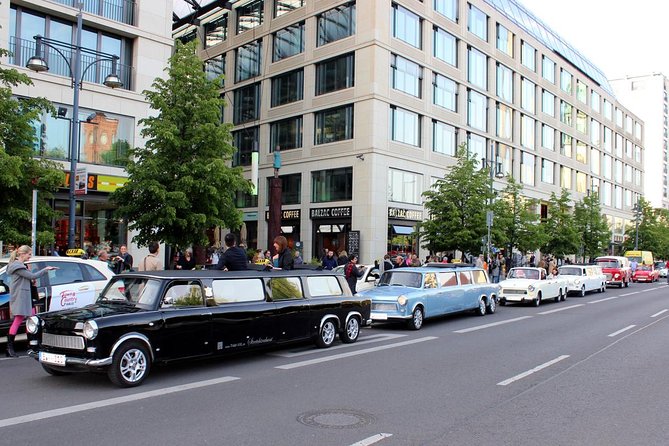 Private Tour: Berlin by Trabant Stretch-Limousine - The Holocaust Memorial and Brandenburg Gate