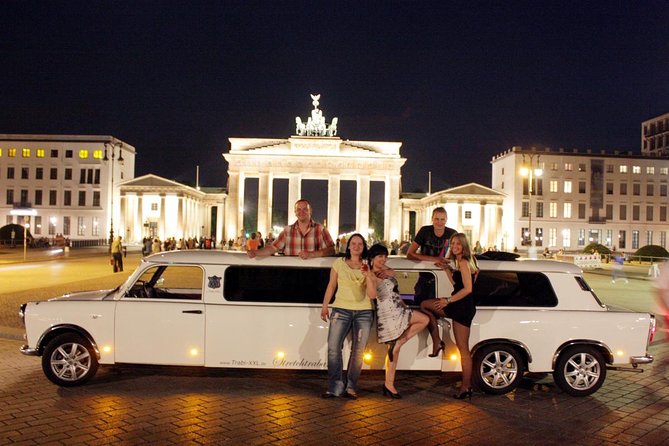 Private Tour: Berlin by Trabant Stretch-Limousine - East Side Gallery adds color and scale