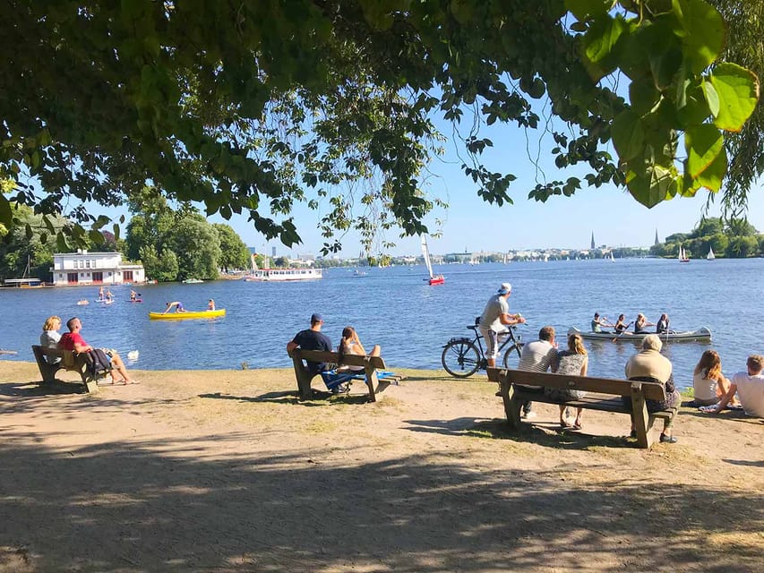 Radtour um die Alster & durch traumhafte Alsterviertel - Rotherbaum and the First Alster Impressions