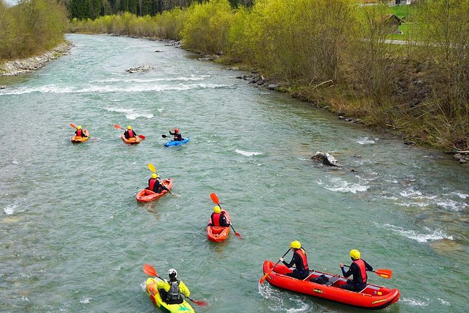 Rafting classic Iller - Level 2 white water tour - Meeting at Blaichach and getting ready