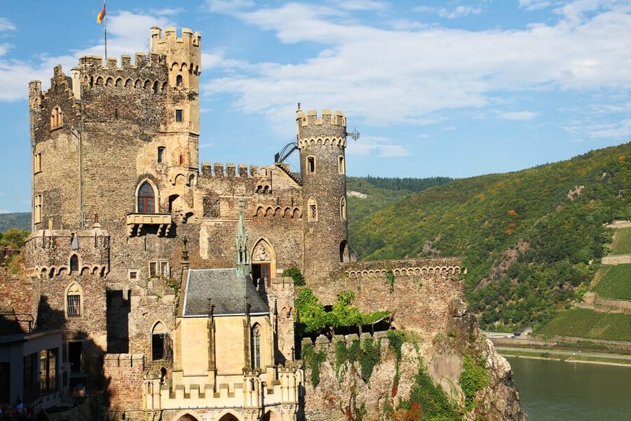 Rhine Valley Castles: 1.5-Hour Boat Tour from Rüdesheim - Assmannshausen vineyards and Rüdesheim’s Drosselgasse