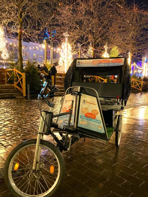 Rickshaw Glühwein Ride - From the Old Town to the Rhine Boulevard
