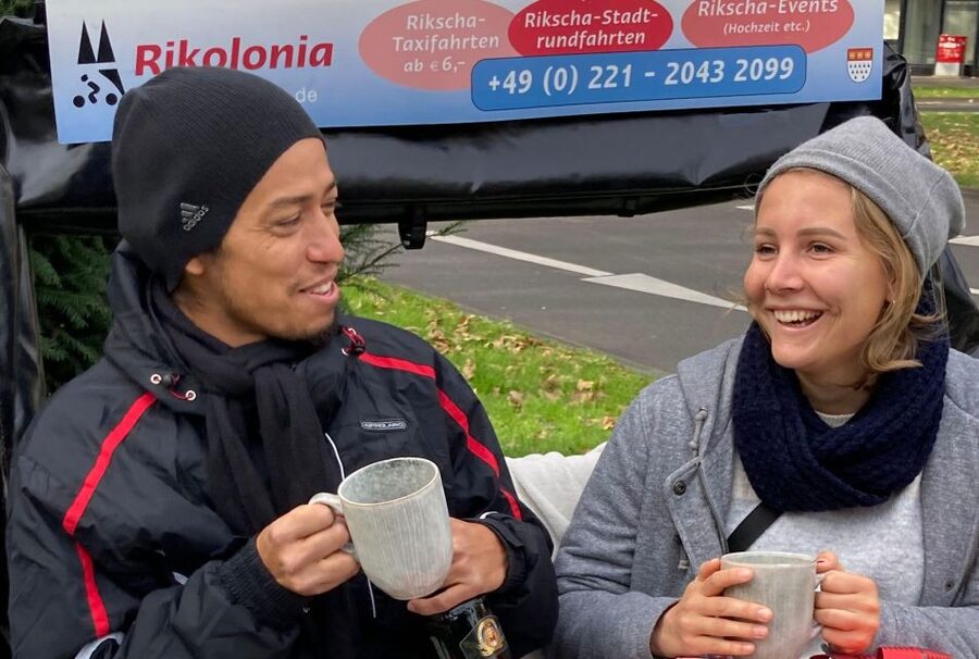 Rickshaw Glühwein Ride - The guides make or break the experience