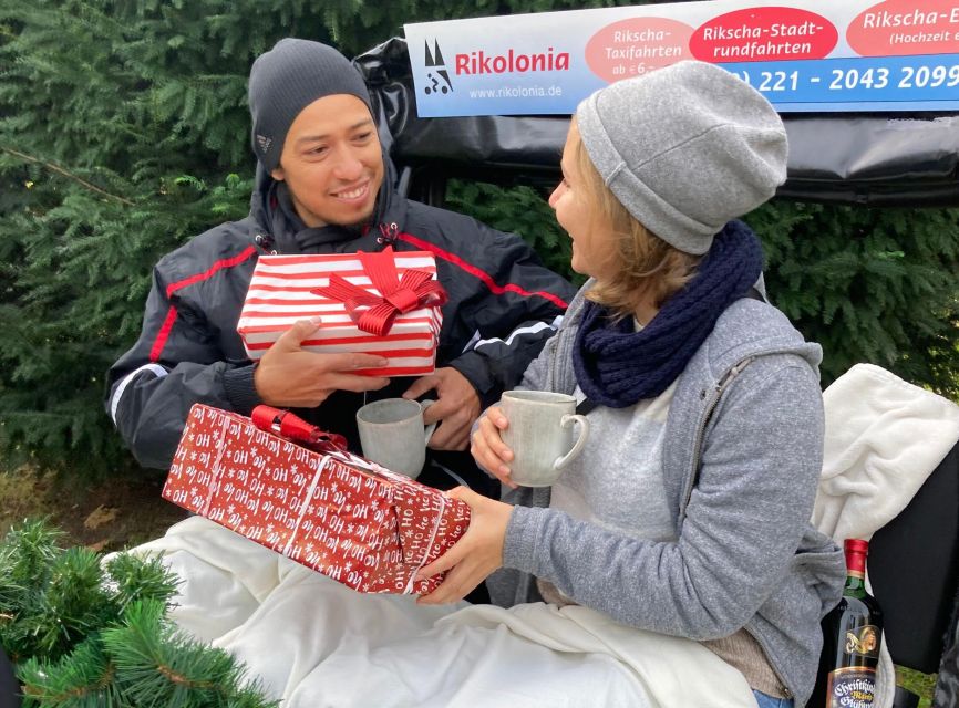 Rickshaw Glühwein Ride - Group size, access, and practical comfort