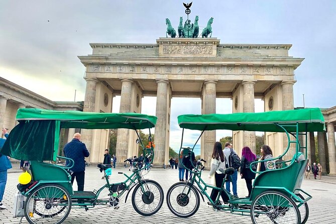 Rickshaw Tour-Cruise Ship guests arrive 9.30 upto 11.30 am Berlin - Starting at Alexanderplatz and the Berlin TV Tower