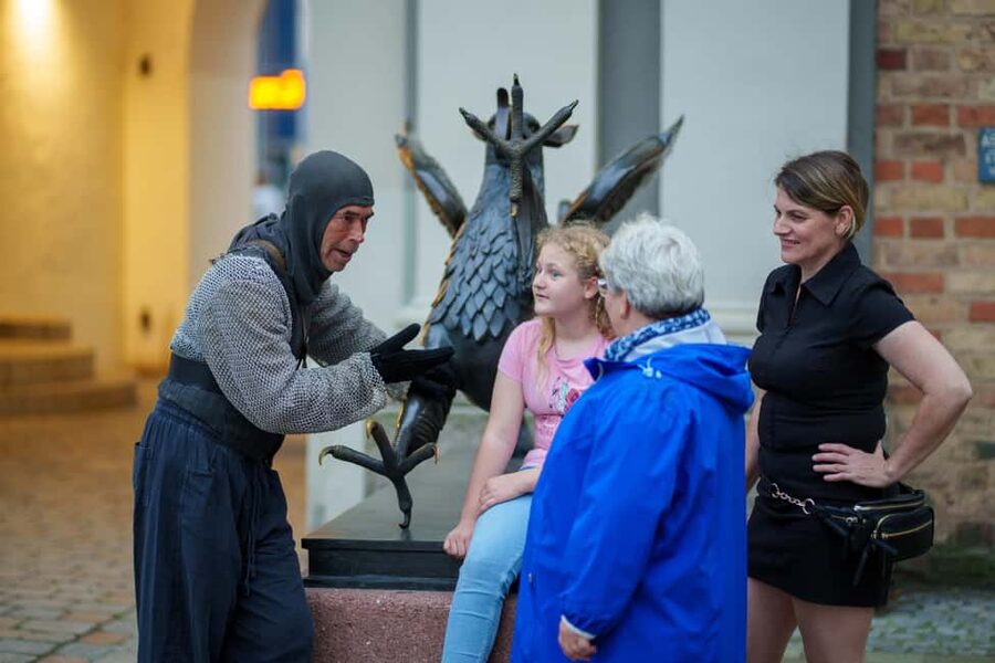 Rostock: Tour with the Rostocker Executioner - Meeting the executioner under Rostock’s town hall