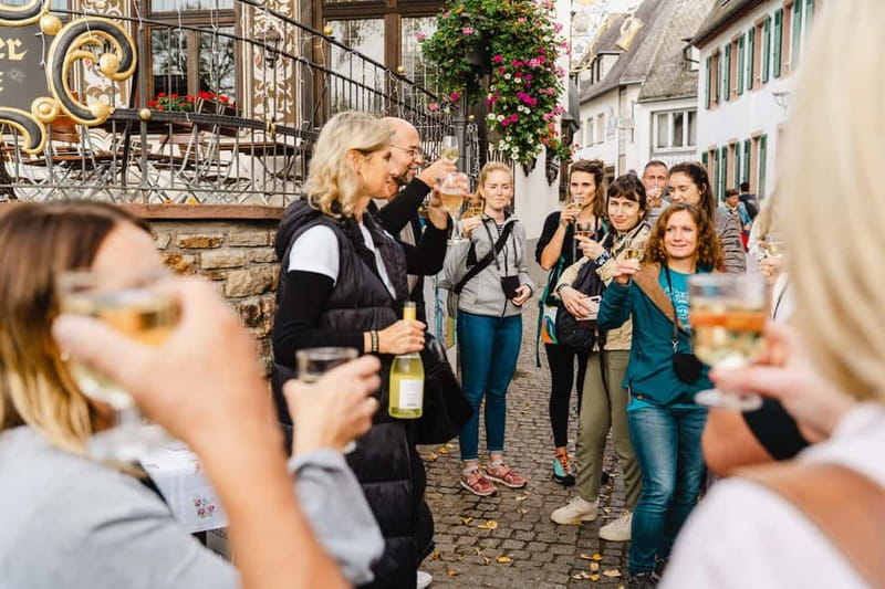 Rüdesheim: city tour with music and wine and Rüdesheim coffee - Key points to know before booking