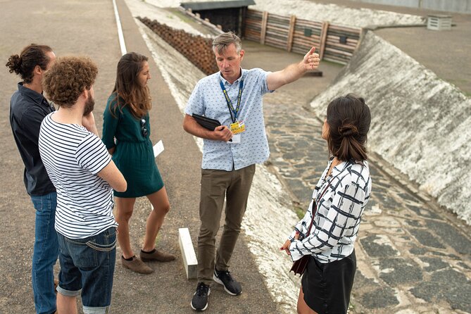 Sachsenhausen Concentration Camp Bus Tour in English from Berlin - Walking through Tower A and the main camp